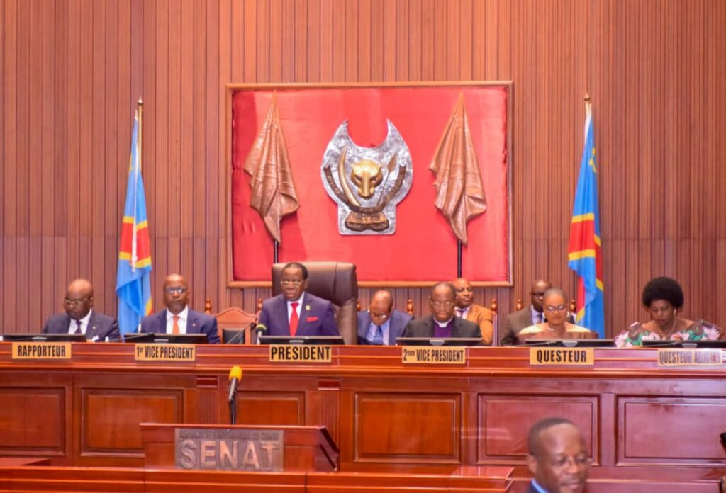 RDC : Après l’Assemblée Nationale, le Sénat adopte à son tour le calendrier de la session ordinaire de septembre 2023