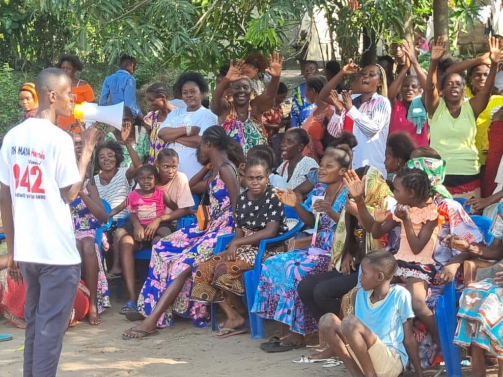 Campagne électorale : De N’djili à N’sele, la population de la Tshangu dit oui à la candidature d’Hermès Itina Mayamba