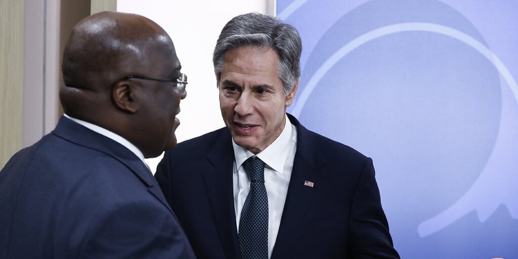 Diplomatie : Félix Tshisekedi et Antony Bliken discutent sur la crise persistante dans l’Est de la RDC