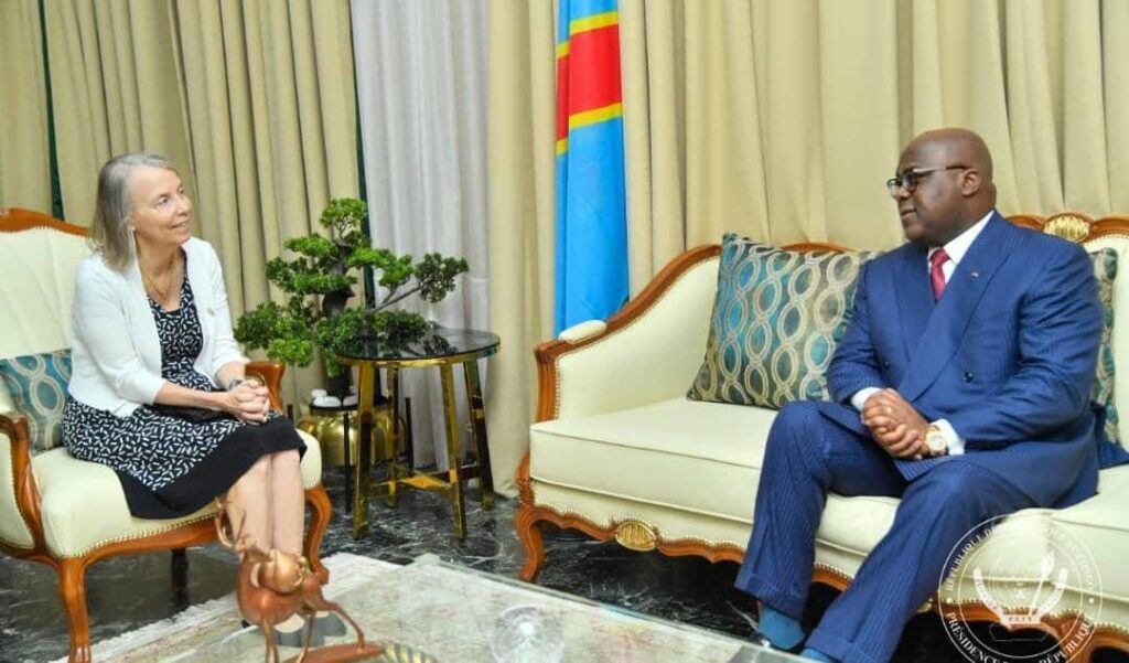 Tension RDC-RWANDA : Félix Tshisekedi et Lucy Tamlyn échangent sur la situation sécuritaire dégradante au Nord-Kivu