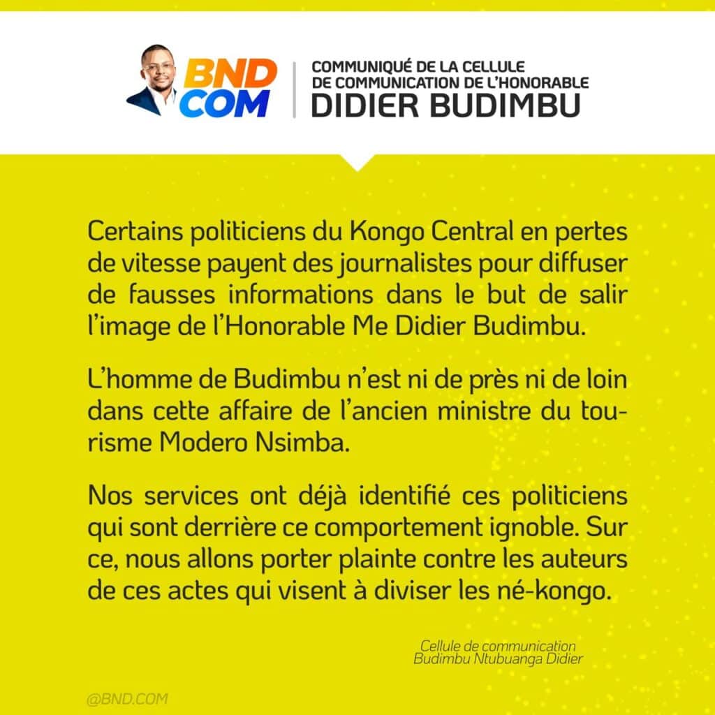 Communiqué Officiel