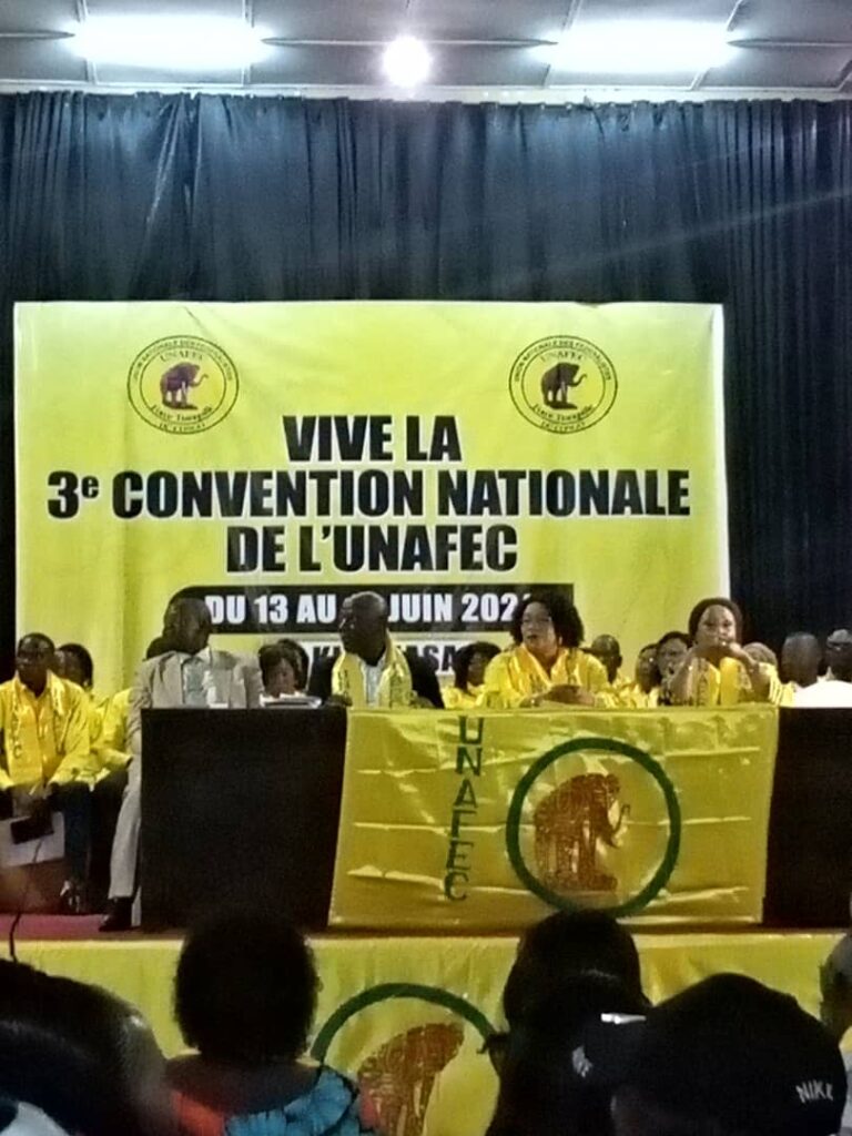 RDC Parti politique: Mireille Masangu élue présidente de l’Unafec