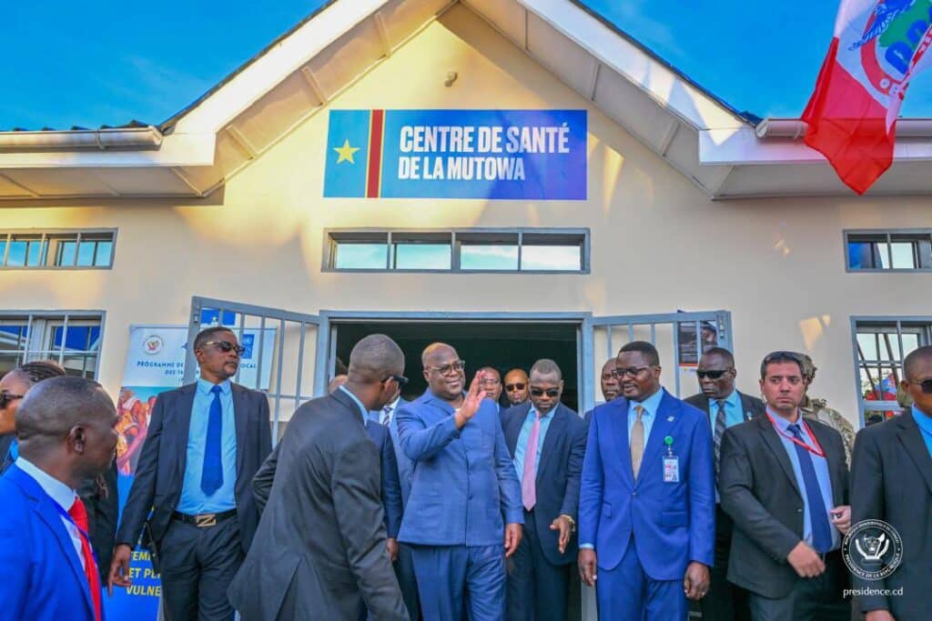 RDC : Félix Tshisekedi inaugure un centre de santé moderne au Tanganyika