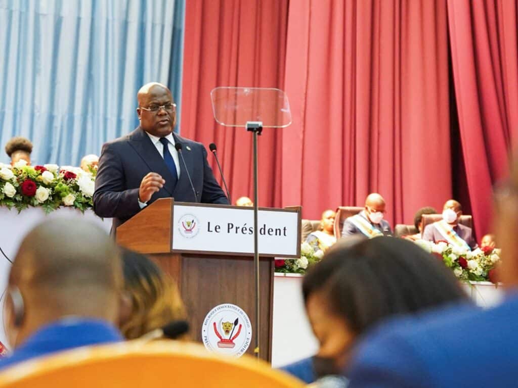 RDC : Félix Tshisekedi attendu ce mercredi devant le congrès pour son discours sur l’état de la nation