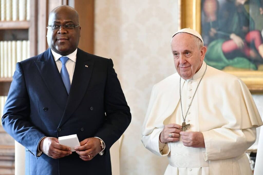 Décès du Pape François : Félix Tshisekedi invite les congolais à s’unir dans la prière pour le repos éternel de l’âme de ce guide spirituel d’exception