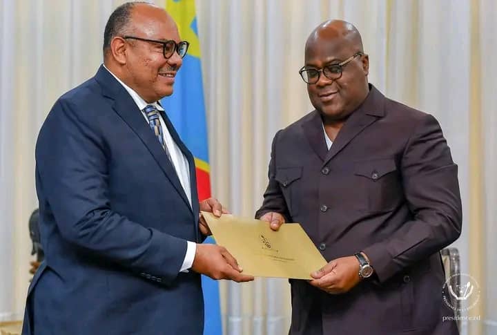 Diplomatie : Félix Tshisekedi reçoit à Kinshasa l’émissaire de la présidente de la Tanzanie