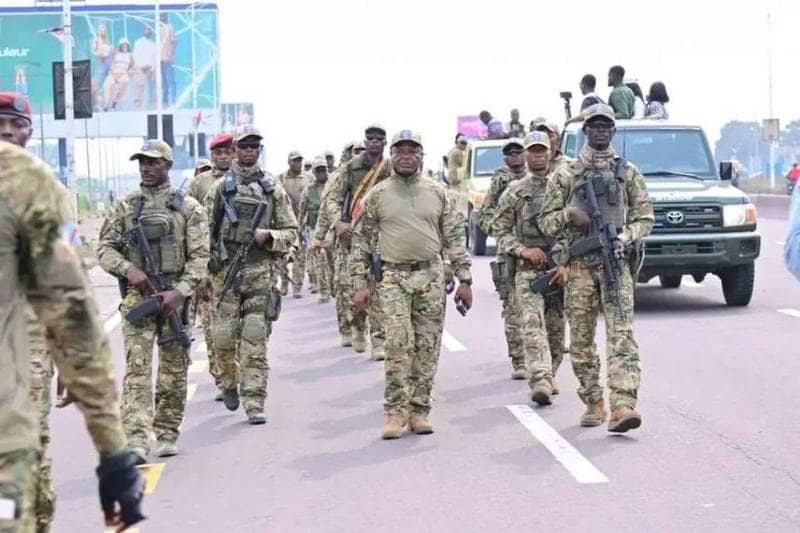 RDC : Trois officiers de la garde républicaine radiés pour proximité avec un mouvement subversif visant à renverser le pouvoir
