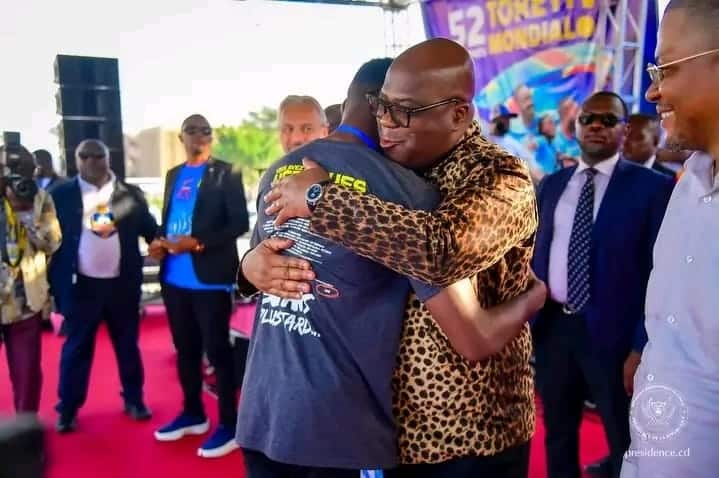 Qualification de la RDC au Mondial : Félix Tshisekedi honore les Léopards à Kinshasa
